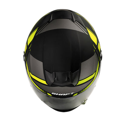 CASCO SHAFT SH-502 LONGER MATE NEGRO AMARILLO NEON