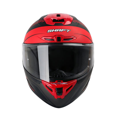 CASCO SHAFT SH-542GT XIOMAZ MATE NEGRO ROJO