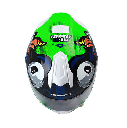 CASCO SHAFT SH-551 TEMPEST VERDE NEON BL