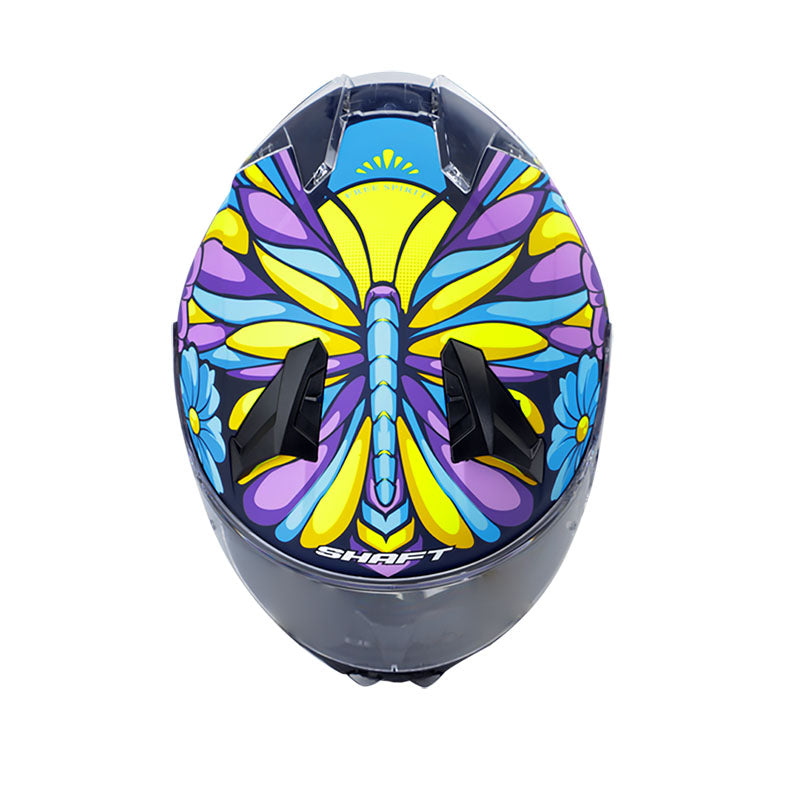 CASCO SHAFT SH-560 FREE SPIRIT AZUL NAVY MORADO NEON