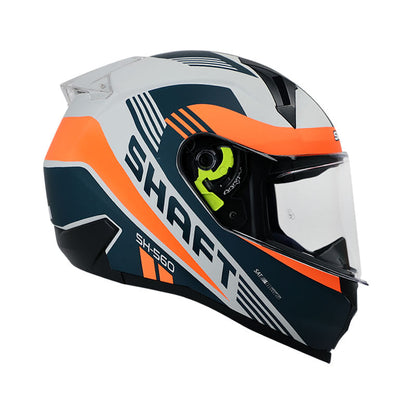 CASCO SHAFT SH-560 ARROW MATE GRIS NARANJA NEON