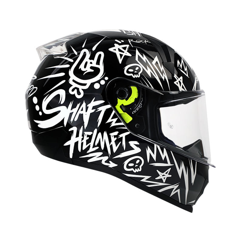 CASCO SHAFT SH-560 HARD NEGRO BLANCO