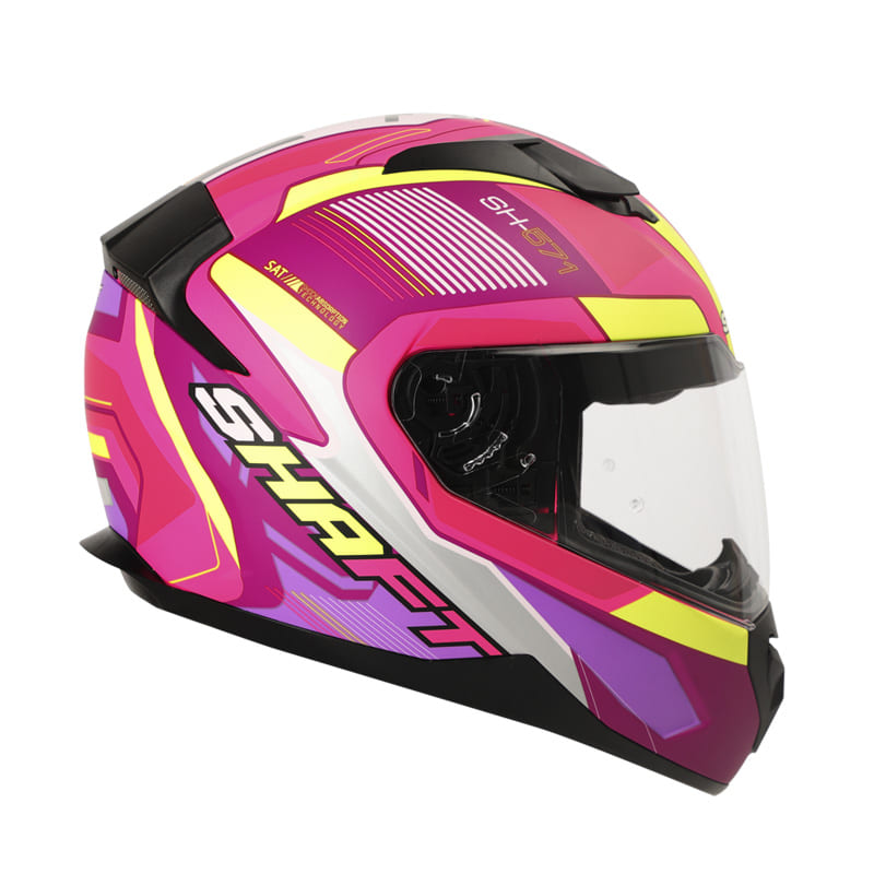 CASCO SHAFT SH-571 MERCYGU MATE FUCSIA NEON AMARILLO NEON