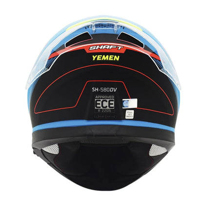 CASCO SHAFT SH-580DV YEMEN MATE AZUL AMARILLO NEON