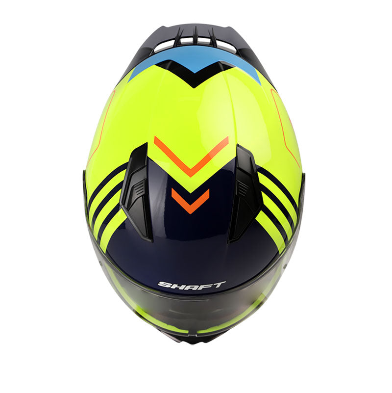 CASCO SHAFT SH-582SP FORCE AMARILLO NEON AZUL NAVY