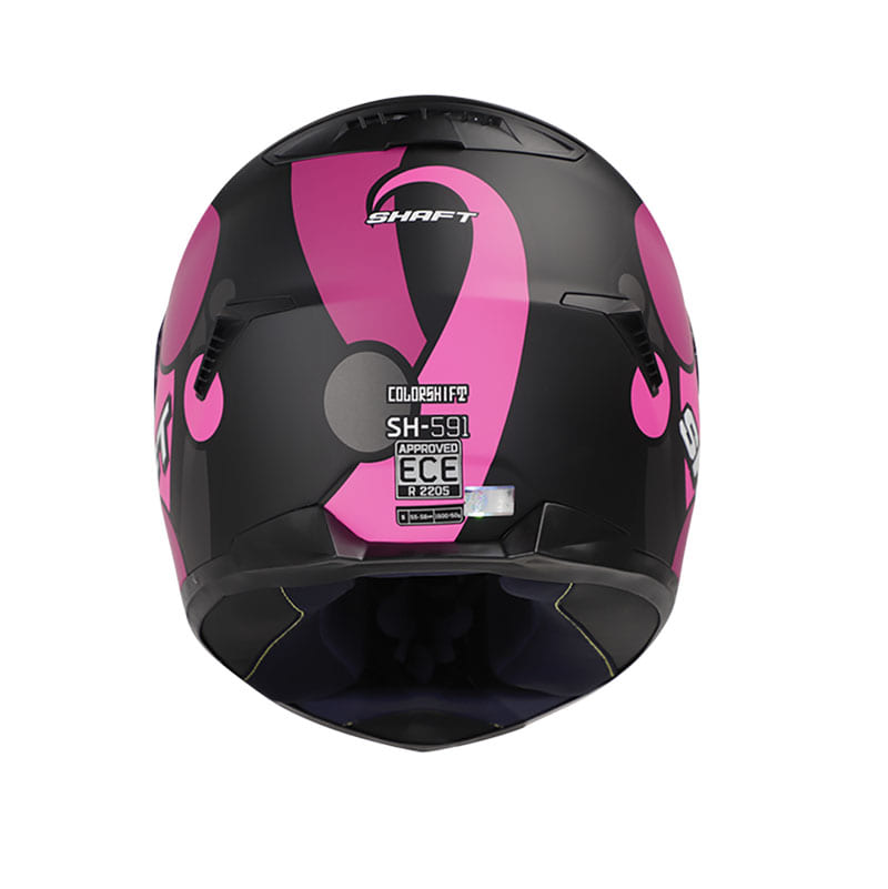 CASCO SHAFT SH-591 COLOR SHIFT MATE NEGRO FUCSIA NEON