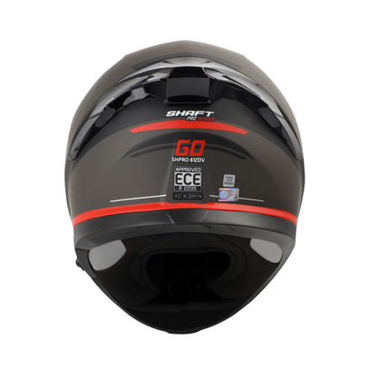 CASCO SHAFT SH-612DV PRO GO MATE NEGRO ROJO