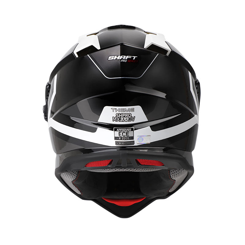 CASCO SHAFT SH-MX370DV PRO THEME NEGRO BLANCO