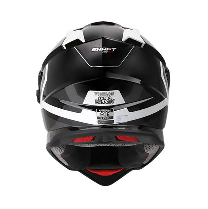 CASCO SHAFT SH-MX370DV PRO THEME NEGRO BLANCO