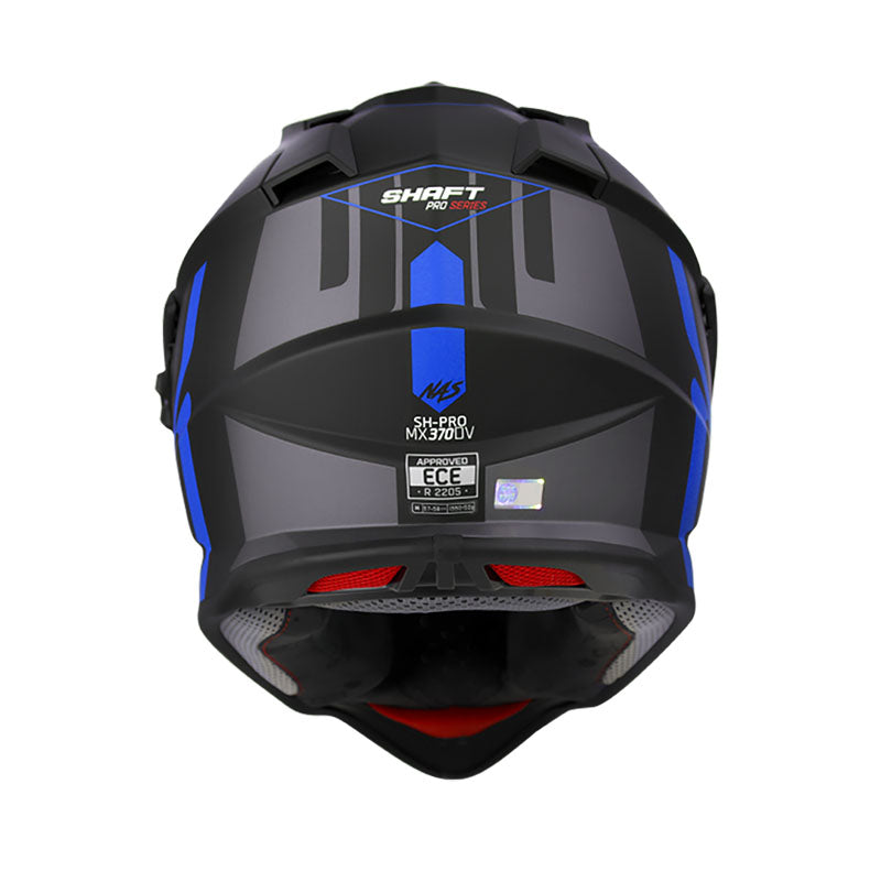 CASCO SHAFT SH-MX370DV PRO NAS MATE NEGRO AZUL