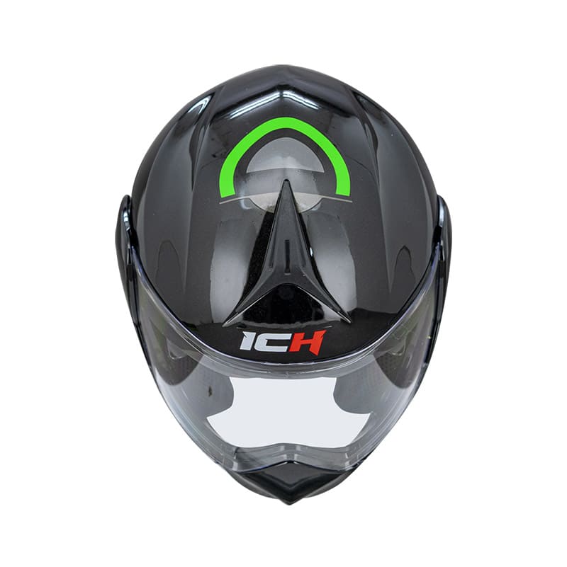 CASCO ICH ICH-3110DV BOUBLE NEGRO VERDE NEON