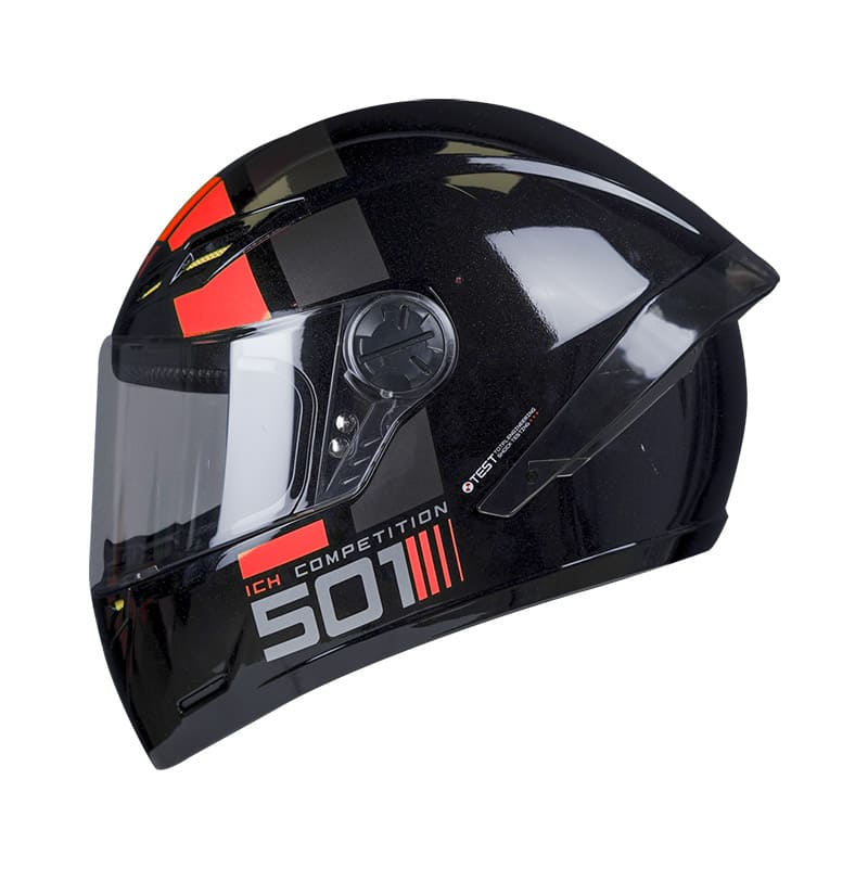CASCO ICH ICH-501SP ROAD NEGRO ROJO