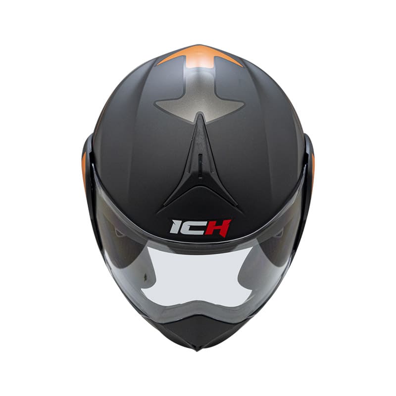 CASCO ICH ICH-3110DV CHIP MATE NEGRO NARANJA NEON