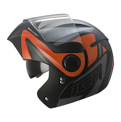 CASCO ICH ICH-3110DV FILES MATE NEGRO NARANJA NEON