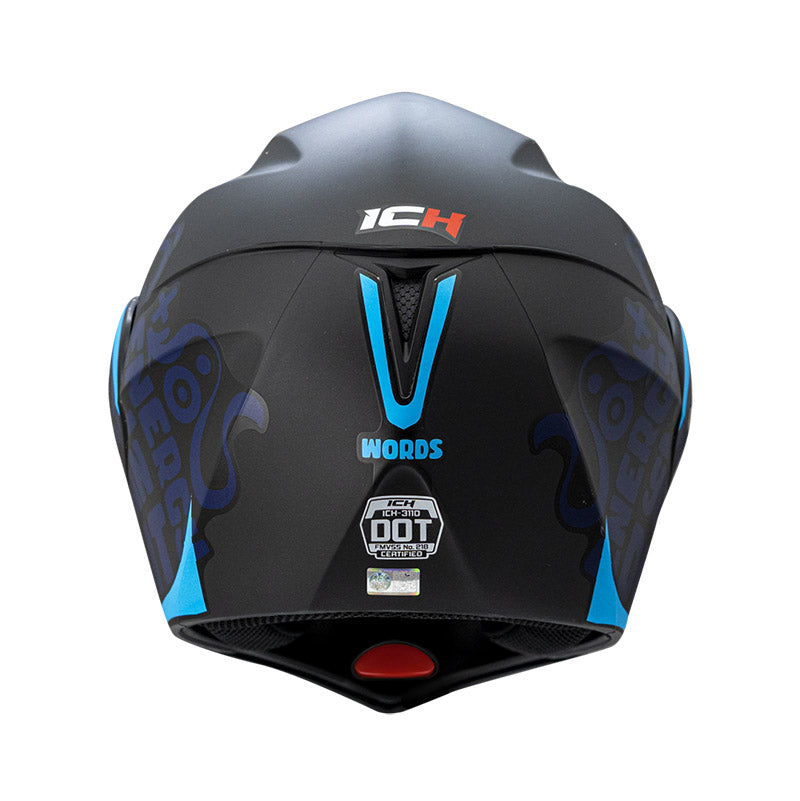 CASCO ICH ICH-3110DV WORDS EVO MATE NEGRO AZUL