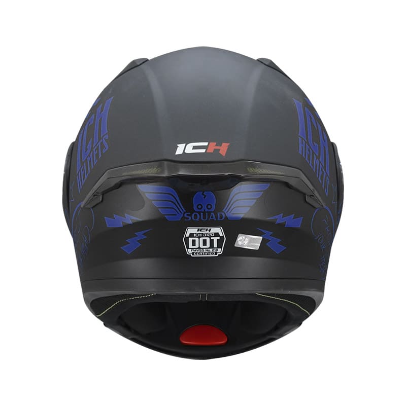 CASCO ICH ICH-3120DV SQUAD MATE NEGRO AZUL NAVY