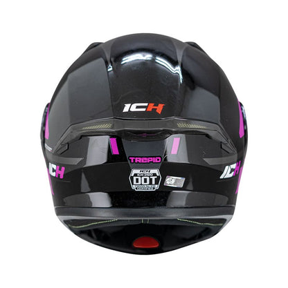 CASCO ICH ICH-3120DV TREPID NEGRO FUCSIA NEON