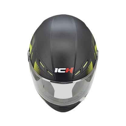 CASCO ICH ICH-501SP MENOX MATE NEGRO AMARILLO NEON