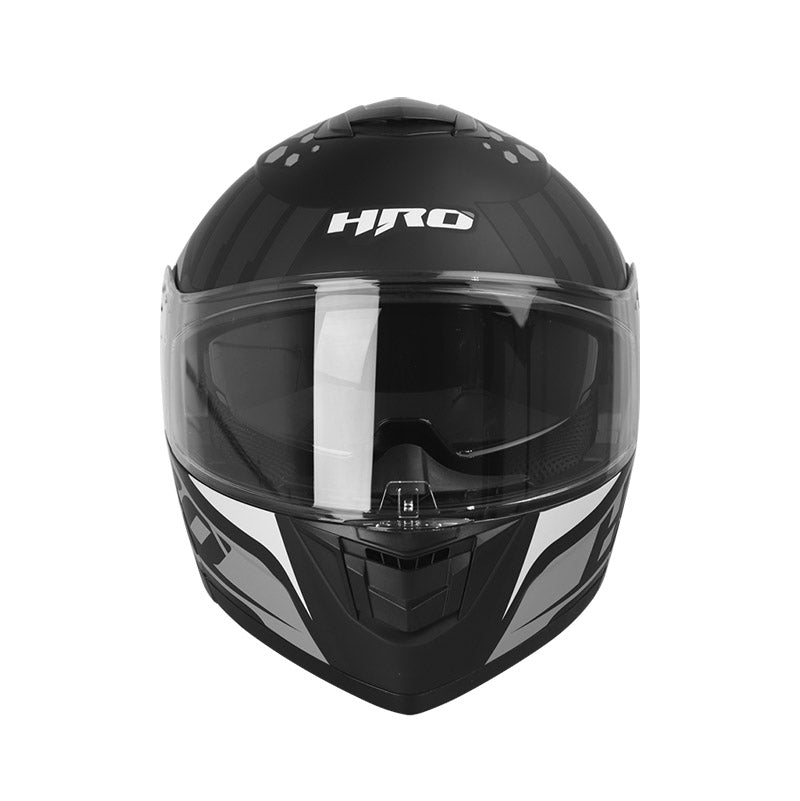 CASCO HRO HRO-3480DV FANGS MATE NEGRO GRIS