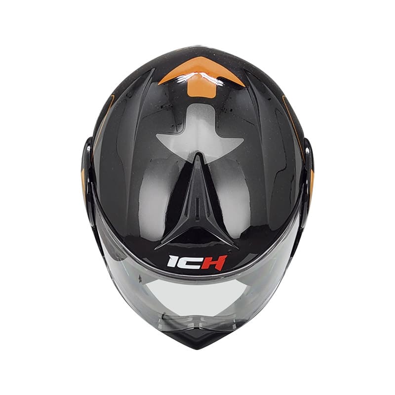 CASCO ICH ICH-3110DV CHIP NEGRO NARANJA NEON