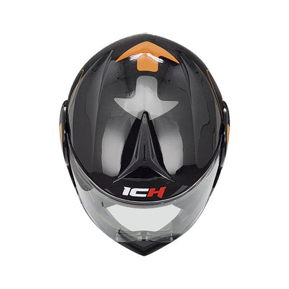 CASCO ICH ICH-3110DV CHIP NEGRO NARANJA NEON