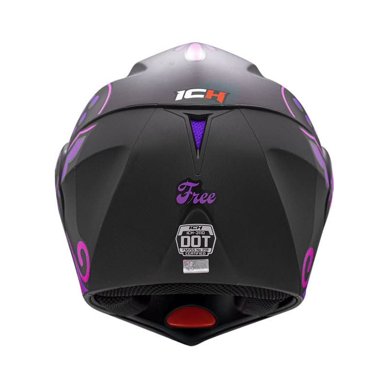 CASCO ICH ICH-3110DV FREE MATE NEGRO MORADO NEON