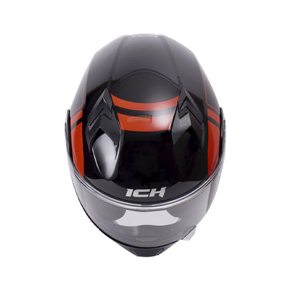 CASCO ICH ICH-3120DV BAGNAIA NEGRO ROJO VISOR TRAN