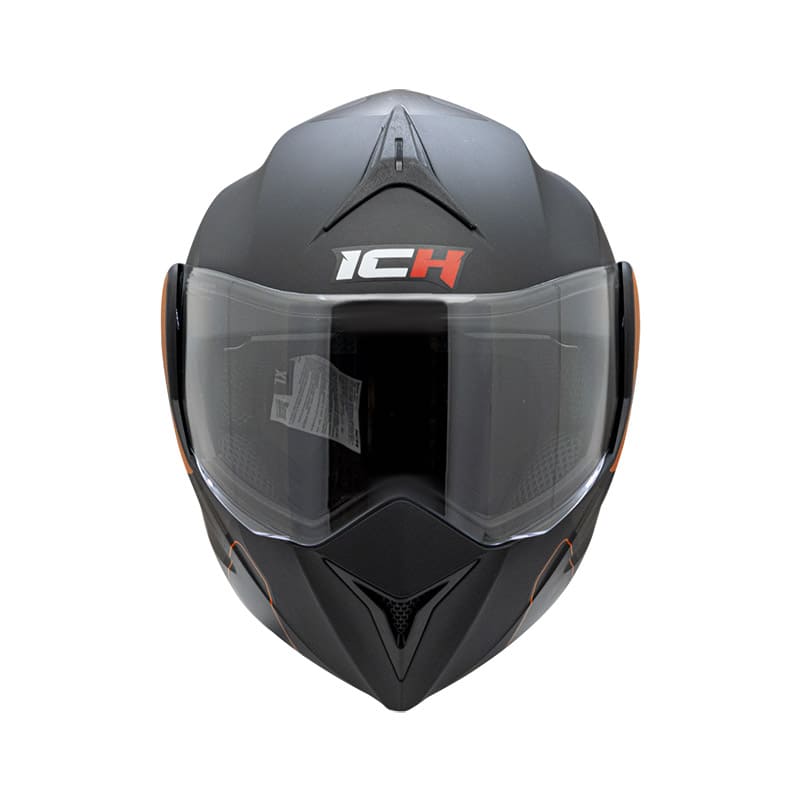 CASCO ICH ICH-3110DV CHIP MATE NEGRO NARANJA NEON
