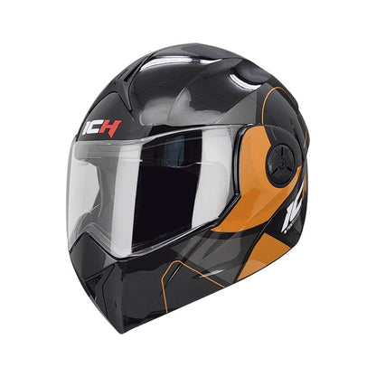 CASCO ICH ICH-3110DV CHIP NEGRO NARANJA NEON