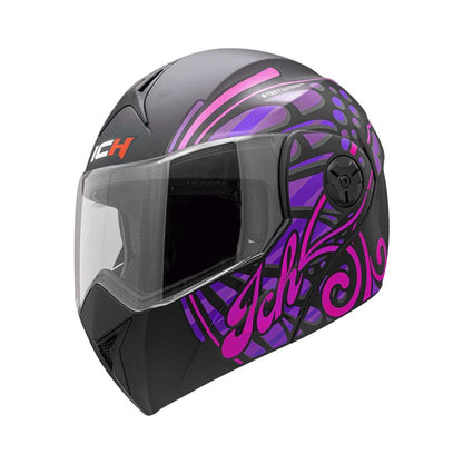 CASCO ICH ICH-3110DV FREE MATE NEGRO MORADO NEON
