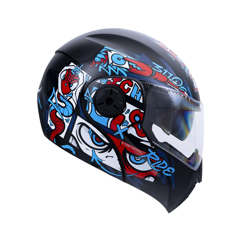 CASCO ICH ICH-3110S RENFEX MATE NEGRO BLANCO