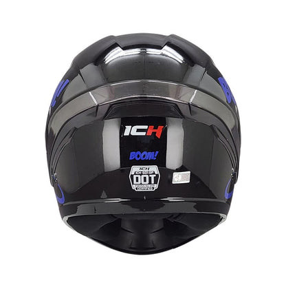 CASCO ICH ICH-501SP BOOM NEGRO AZUL