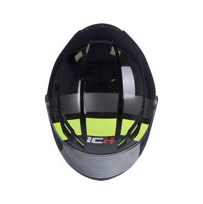 CASCO ICH ICH-501SP ROAD NEGRO AMARILLO NEON