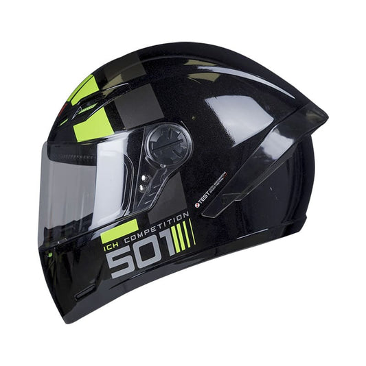 CASCO ICH ICH-501SP ROAD NEGRO AMARILLO NEON