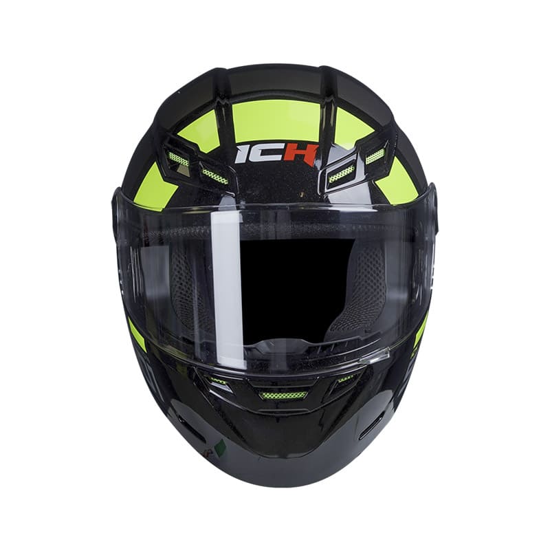 CASCO ICH ICH-501SP ROAD NEGRO AMARILLO NEON