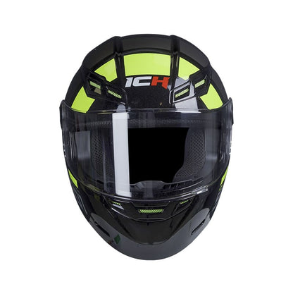 CASCO ICH ICH-501SP ROAD NEGRO AMARILLO NEON