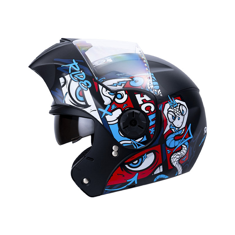 CASCO ICH ICH-3110S RENFEX MATE NEGRO BLANCO