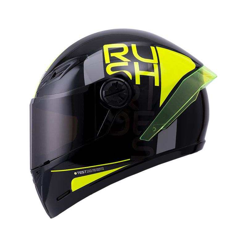 CASCO ICH ICH-501SP DOPE NEGRO AMARILLO NEON VISOR HUMO