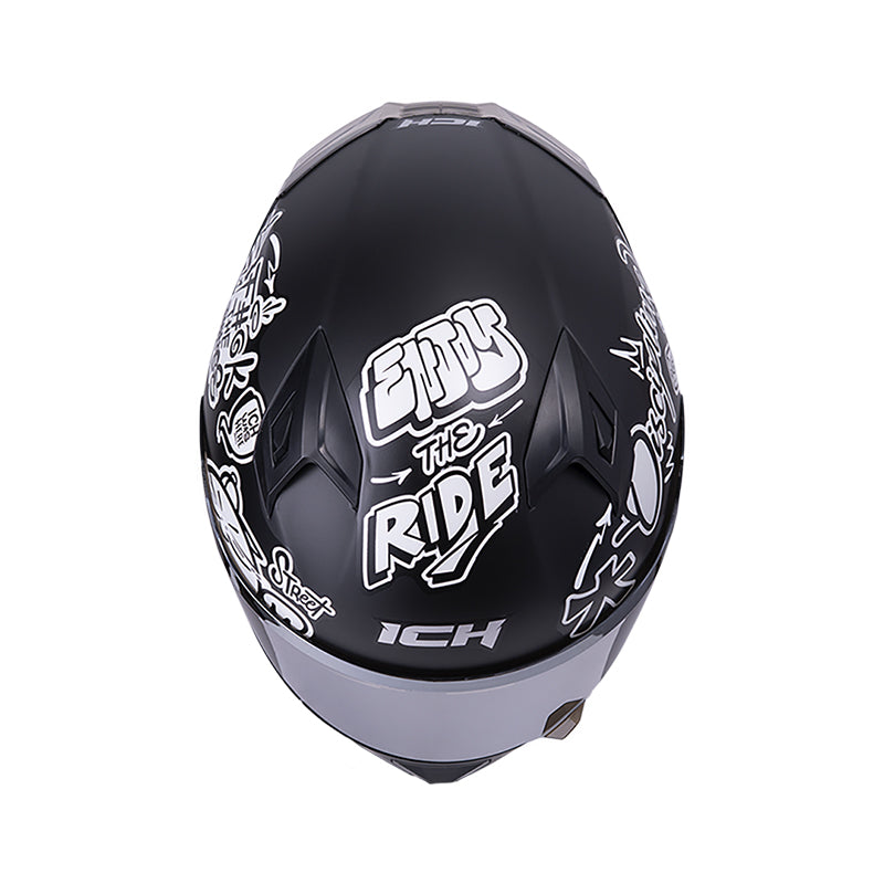 CASCO ICH-503 SKILL NEGRO NEGRO VISOR HUMO