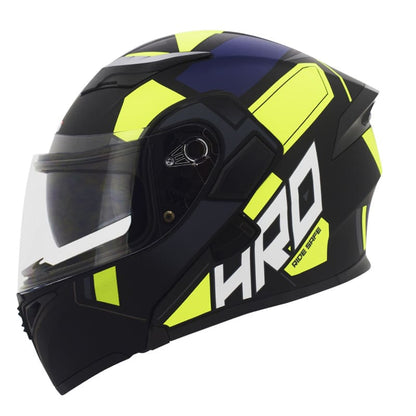 CASCO HRO HRO-3400DV BIONIC MATE NEGRO AMARILLO NEON