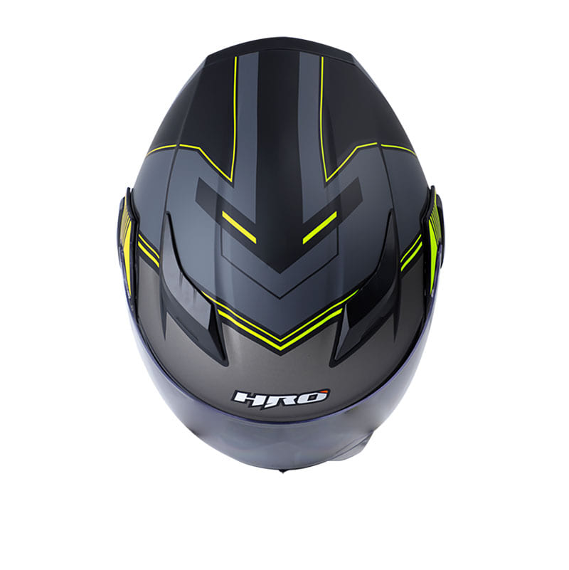 CASCO HRO HRO-3400DV AHEAD MATE NEGRO AMARILLO NEON