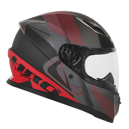 CASCO HRO HRO-508 UPLIFT MATE NEGRO ROJO