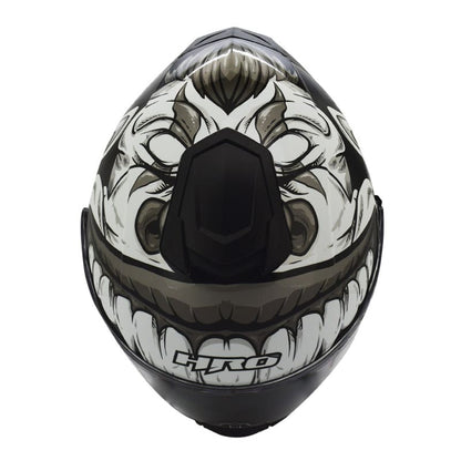 CASCO HRO HRO-518DV THE CLOWN NEGRO GRIS