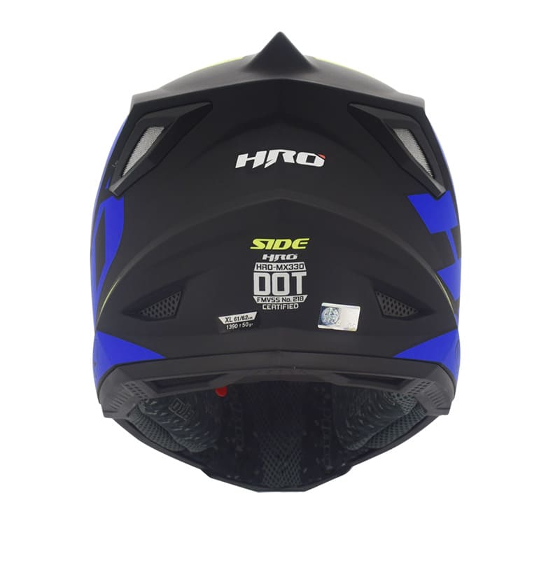 CASCO HRO HRO-MX330DV SIDE MATE NEGRO AZUL
