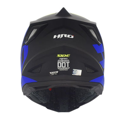 CASCO HRO HRO-MX330DV SIDE MATE NEGRO AZUL