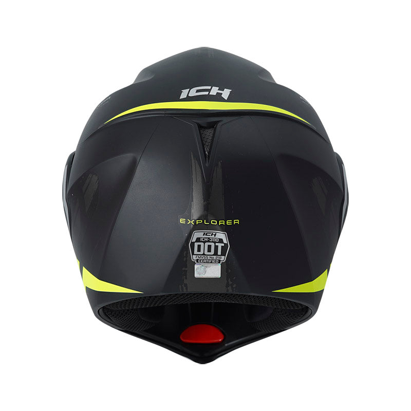 CASCO ICH ICH-3110DV EXPLORER MATE NEGRO AMARILLO NEON