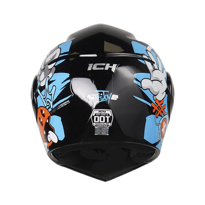 CASCO ICH ICH-3110S TOLSTOY NEGRO AZUL