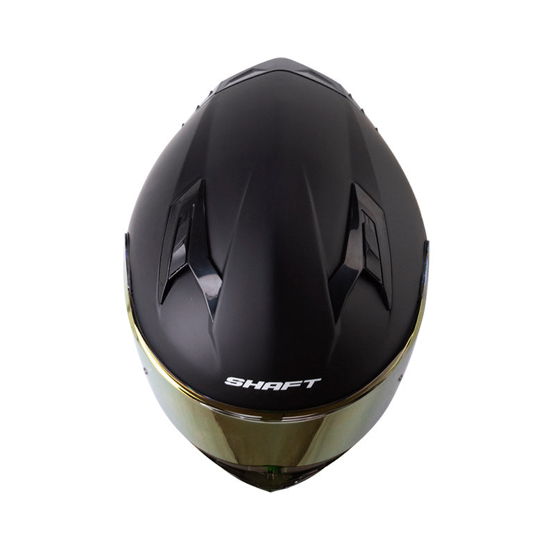 CASCO SHAFT SH-522SP SOLID MATE NEGRO NEGRO7 VISOR IRIDIUM