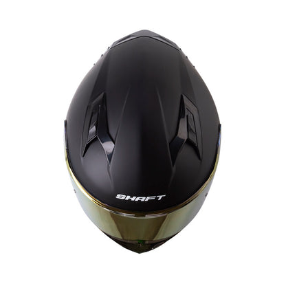 CASCO SHAFT SH-522SP SOLID MATE NEGRO NEGRO7 VISOR IRIDIUM
