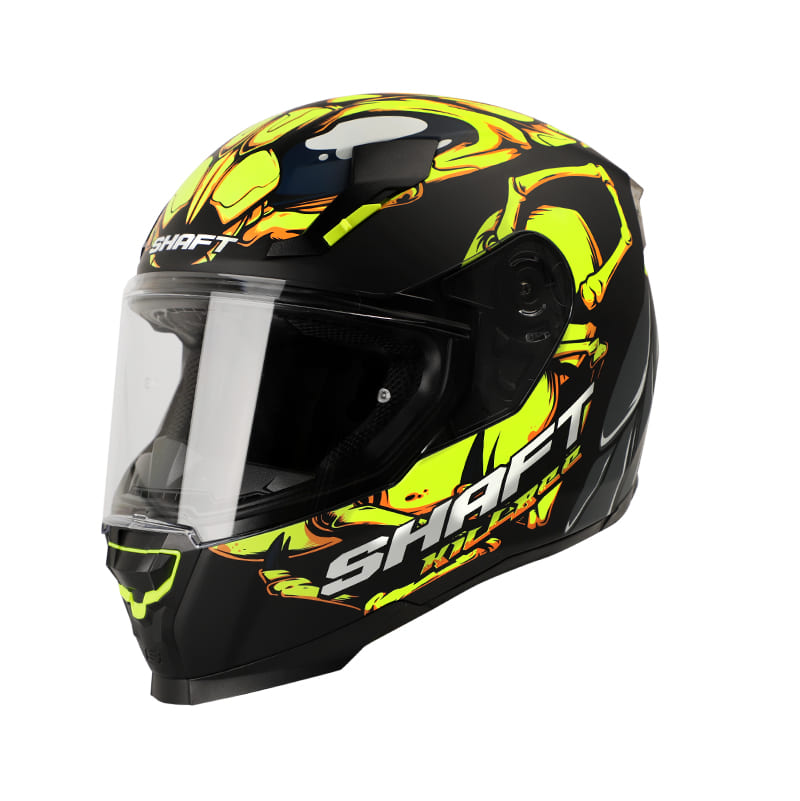 CASCO SHAFT SH-562 KILLBEE MATE NEGRO AMARILLO NEON